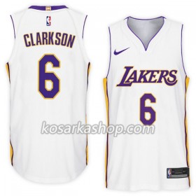 Dres Los Angeles Lakers Jordan Clarkson 6 Nike 2017-18 Bijela Swingman